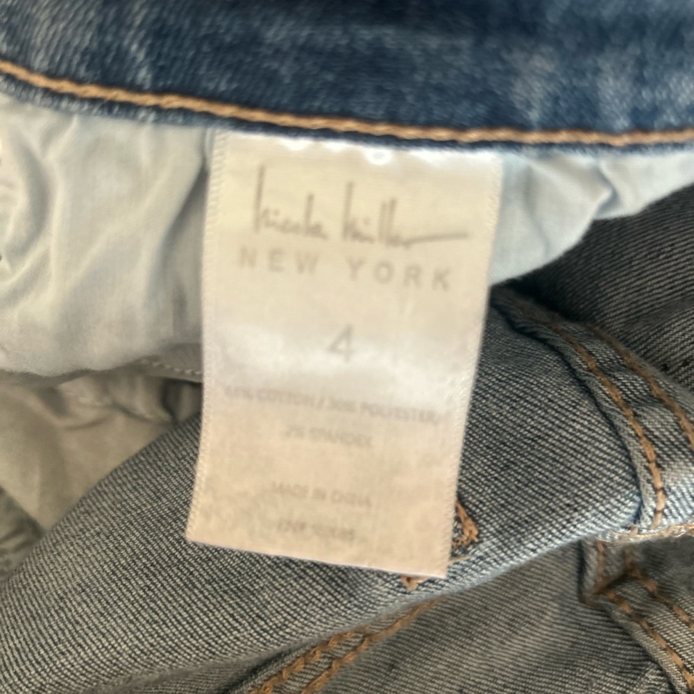 Nicole Miller SOHO high rise ankle skinny jeans pockets 4 - Picture 11 of 11